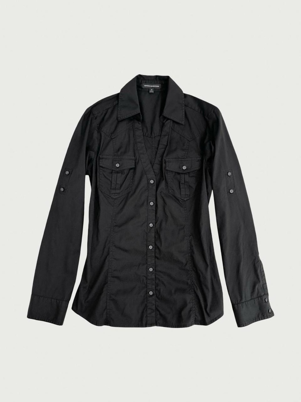 Black Button Down Shirt